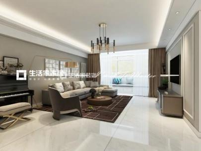 飘窗海韵华府，新中式