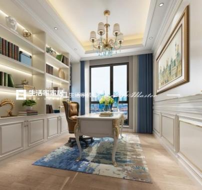 吊顶钻石湾，美式现代，混搭