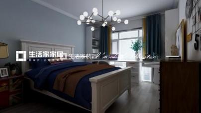 榻榻米兰亭山水，美式风格