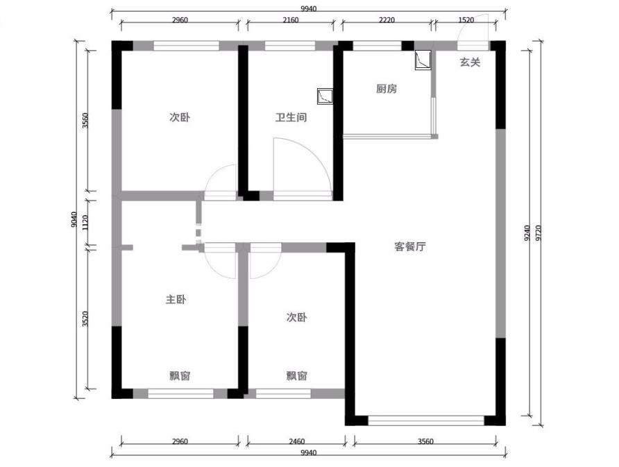 户型图97欧式豪华