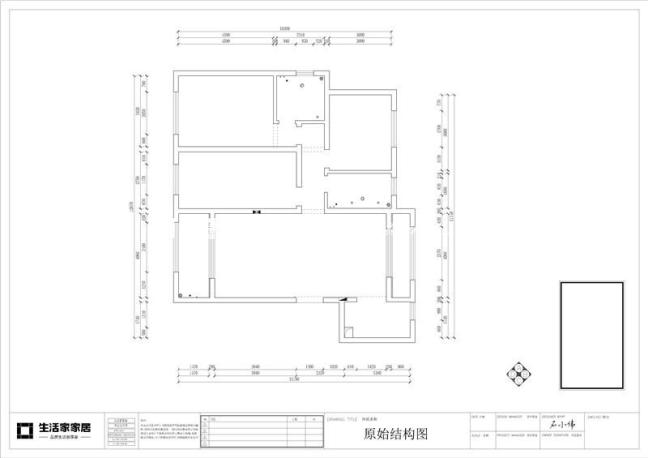 户型图东方米兰国际城 127轻奢风