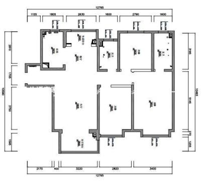 户型图美好时光100m²现代简约