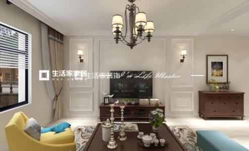 吊顶远洋荣域  63平  简欧风格  