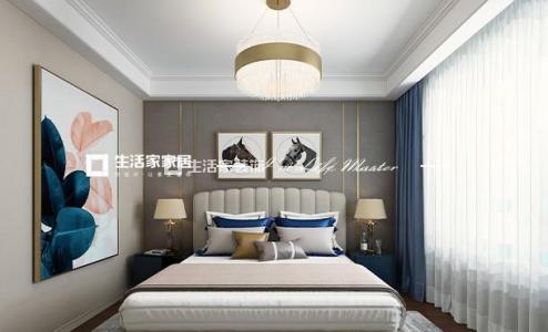 吊顶玉兰花园  71平  现代风格  