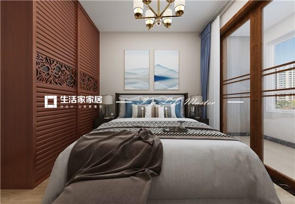 榻榻米济南龙湖春江郦城 简约中式风格 三室两厅