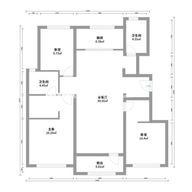 户型图装修 装修攻略 装修公司