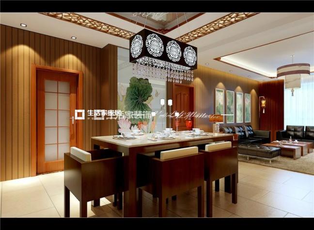 储物柜金泰新理城138平米新中式
