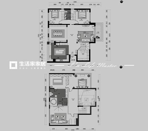 户型图现代风格