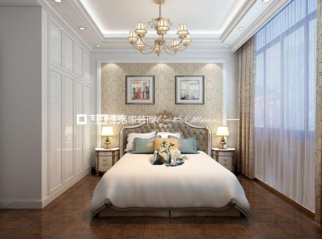 吊顶青秀蓝湾，简美