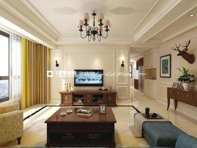 吊顶领秀逸城，简美