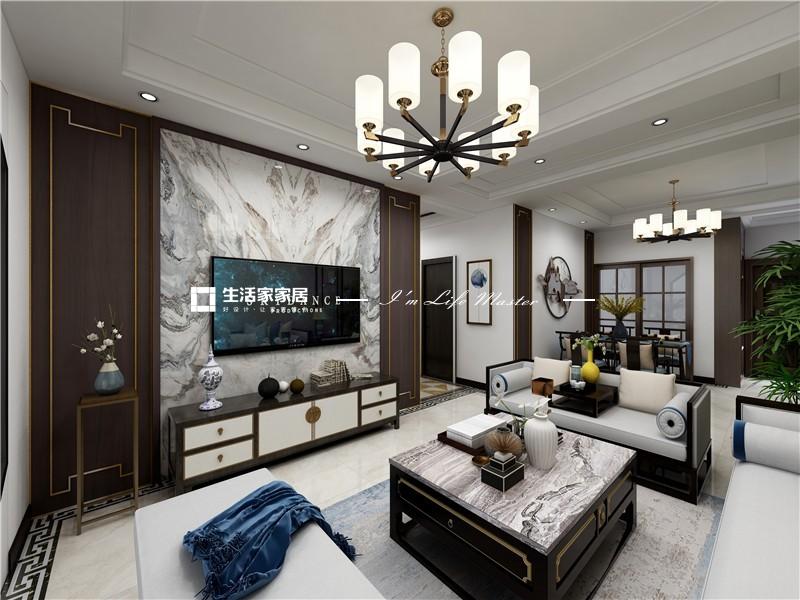 电视墙鸿华城户型图 鸿华城效果图 鸿华城装修设计