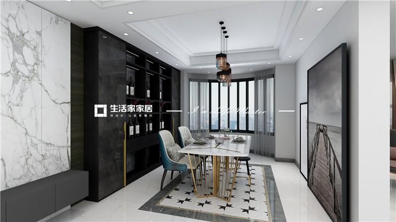 酒柜蓝光COCO香江户型图 蓝光COCO香江效果图 蓝光COCO香江装修设计