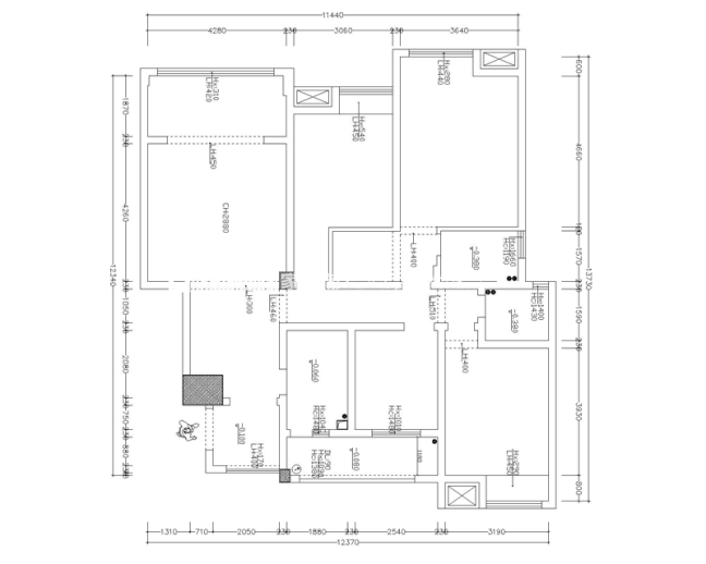 户型图滨江天地户型图 滨江天地效果图 滨江天地装修设计
