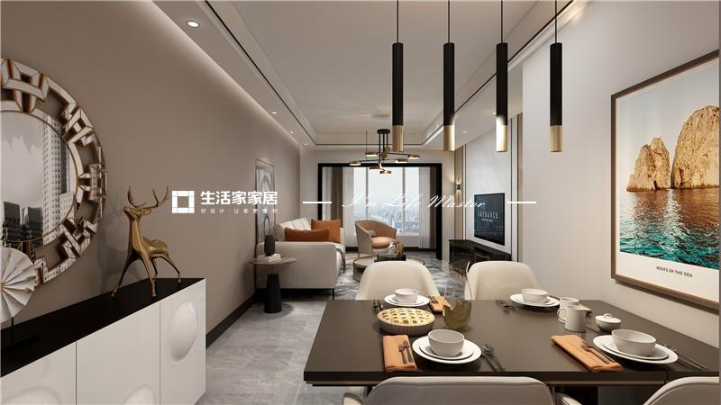 吊顶中航城户型图 中航城效果图 中航城装修设计