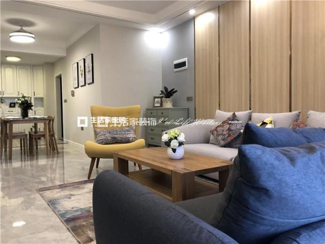 吊顶华城国际120㎡现代混搭