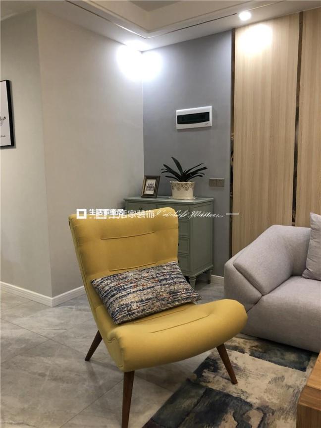 储物柜华城国际120㎡现代混搭