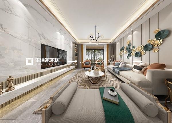 榻榻米贵阳中铁逸都-118㎡-现代轻奢风格-刘海洋
