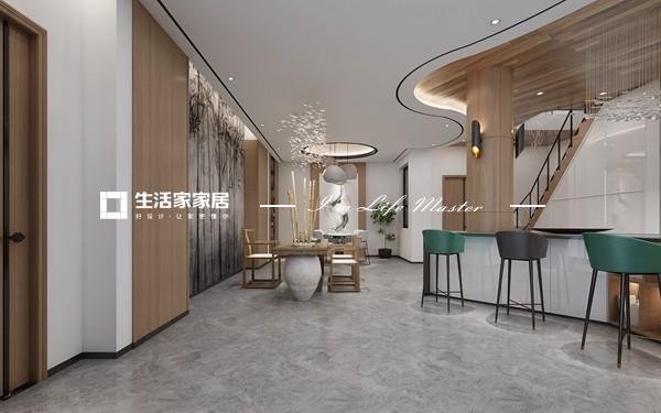 电视墙贵阳保利广场-290㎡-现代轻奢风格-杨国涛