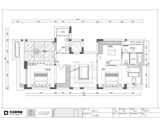 户型图中海寰宇天下别墅 383m² 现代简约风格
