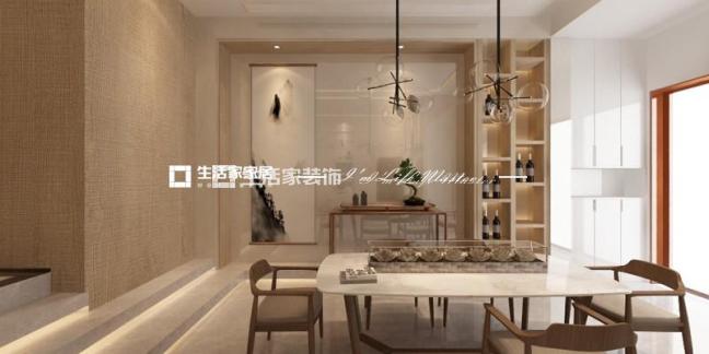 榻榻米中海寰宇天下别墅 383m² 现代简约风格