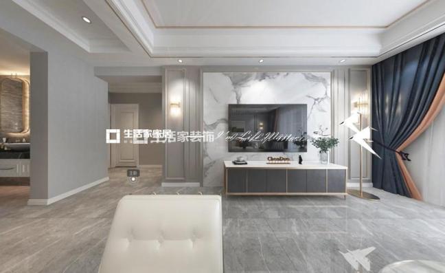 榻榻米平潭和悦财富天下124m²简约风格