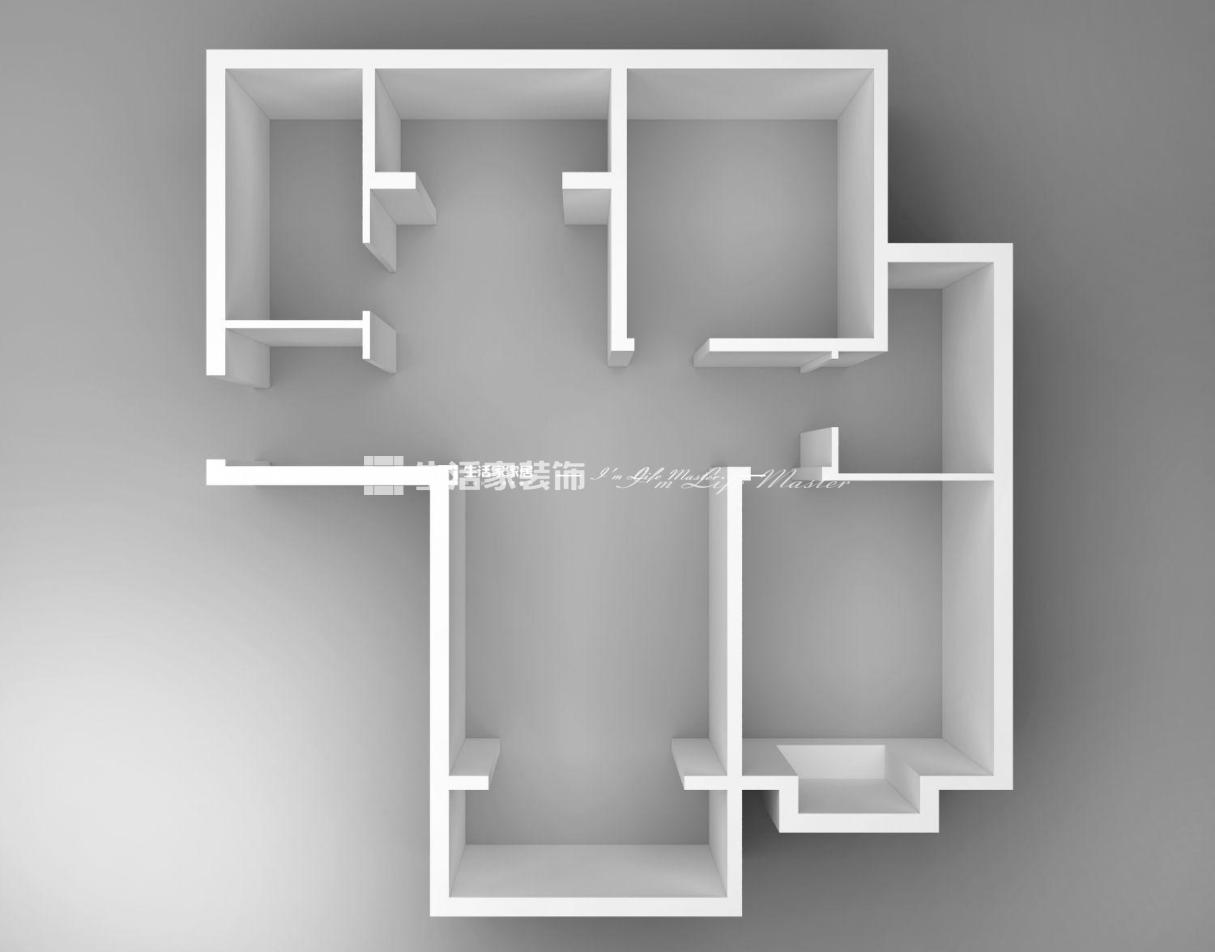 户型图龙湖花千树、北欧风格