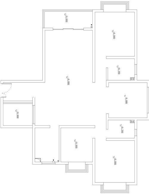 新中式户型图装修效果图