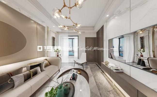 储物柜融信澜郡跃层106m²现代混搭风格