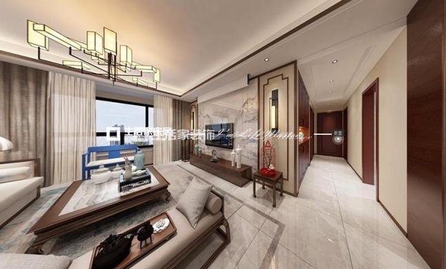 储物柜龙峰雅居园115m²中式风格