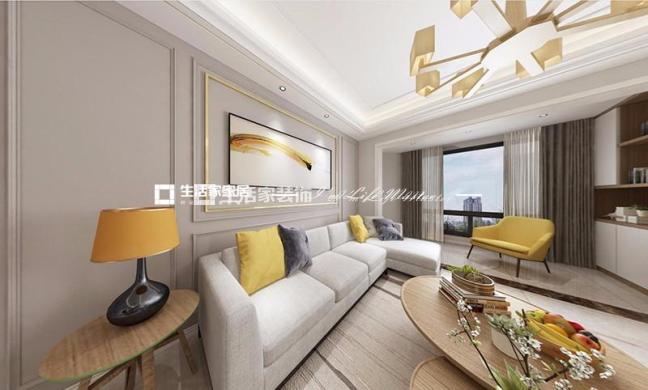 储物柜金融街官邸115m²现代风格