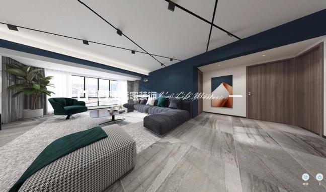 储物柜温泉公寓160m²现代工业风格