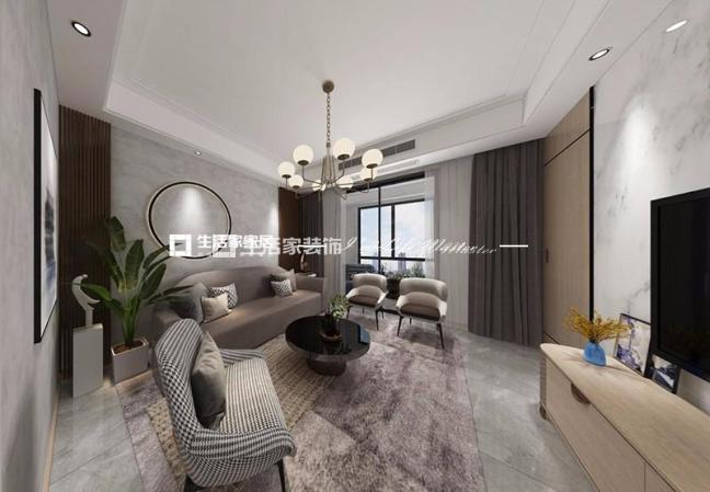 飘窗泰禾福州湾72m²现代简约风格