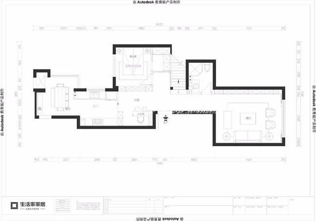 户型图福清融侨观邸148m²现代风格