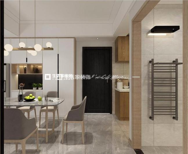 储物柜泰禾福州湾72m²现代简约风格