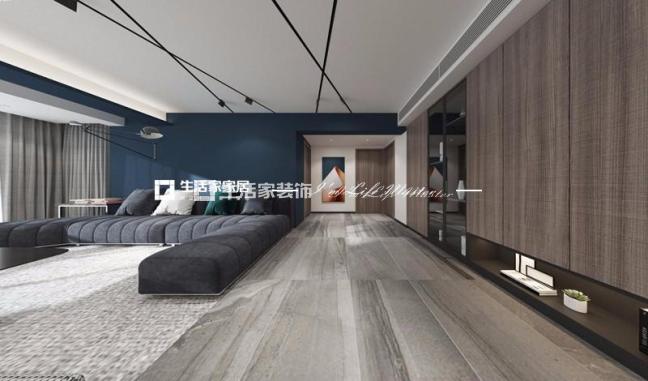 储物柜温泉公寓160m²现代工业风格