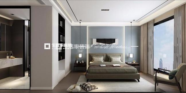 电视墙福清融侨观邸148m²现代风格