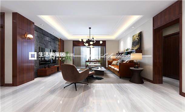 新中式客厅装修效果图