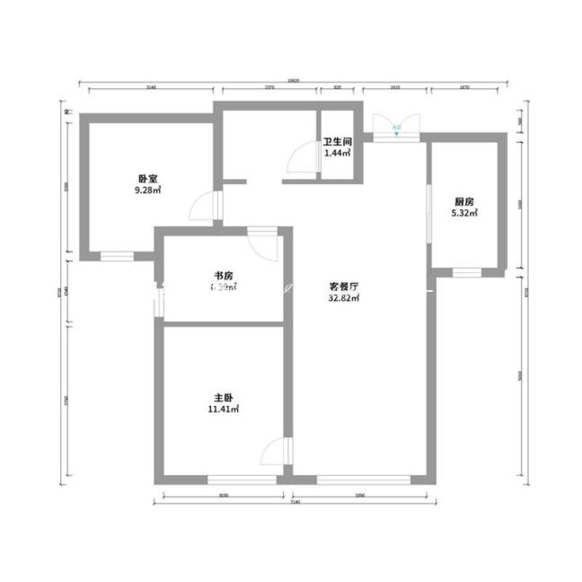 户型图装修 装修攻略 装修公司