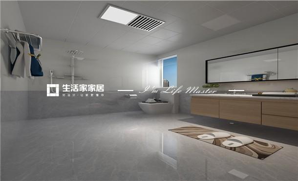 吊顶山水华府 160平 新中式风格