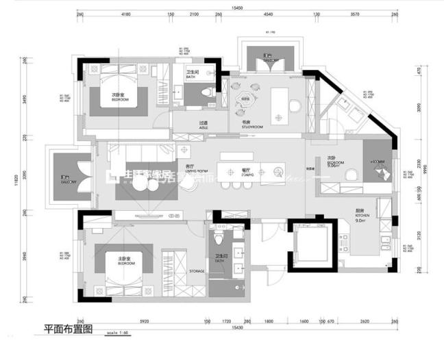 户型图装修 装修攻略 装修公司