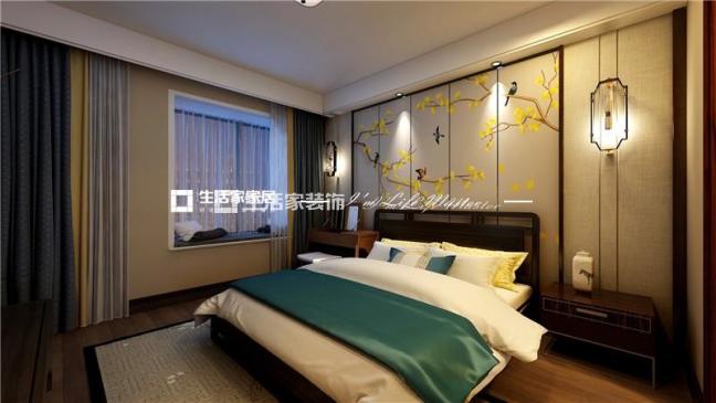 飘窗金辉世界城130美式