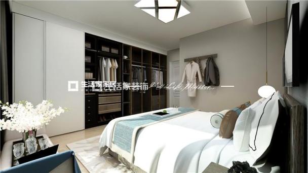 电视墙倚澜苑  126m²  现代风格 生活家家居