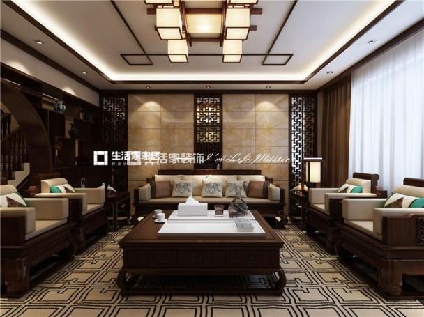 榻榻米时代俊园 214㎡ 新中式 生活家家居