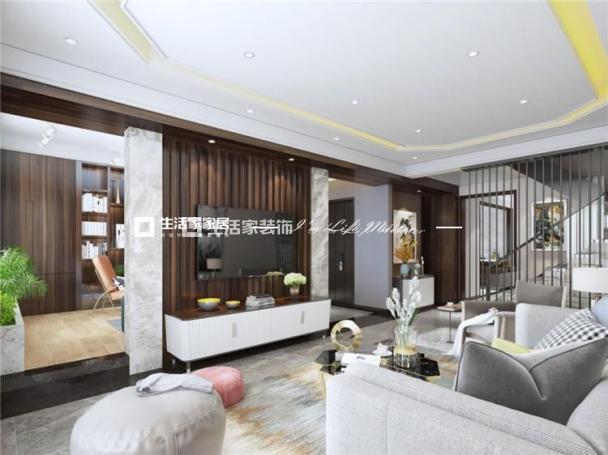 户型图滇池俊府 150㎡ 现代简约 生活家家居