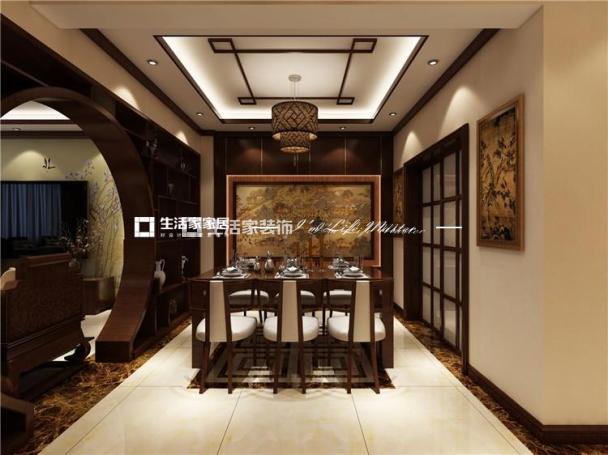 储物柜时代俊园 214㎡ 新中式 生活家家居