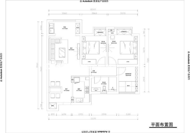 户型图新中式