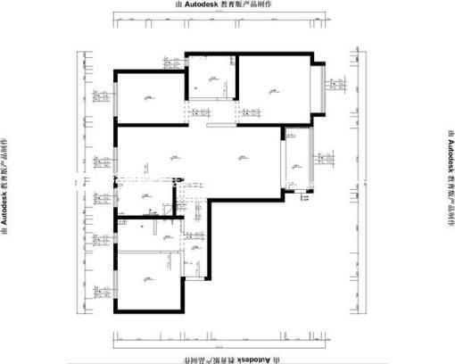 户型图现代轻奢 装修设计
