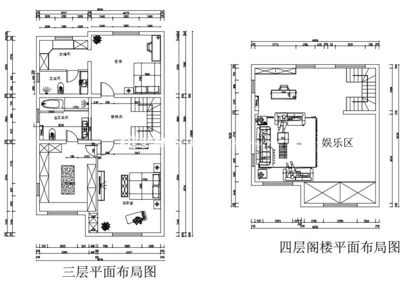 户型图简欧风格