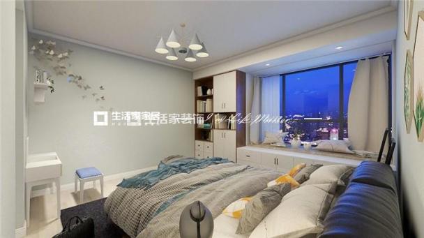 吊顶南悦城 127㎡ 北欧风格 生活家家居