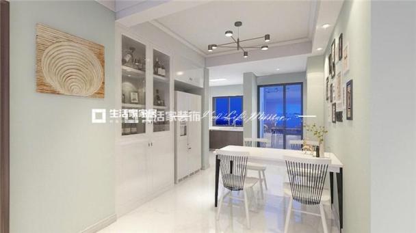 吊顶南悦城 127㎡ 北欧风格 生活家家居